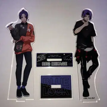 블루 록 미카게 레오 아크릴 스탠드 남코 빌리지 뱅가드