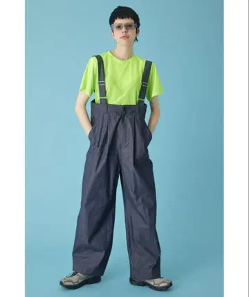 헤린 도트 사이 Wide salopette 와이드 살로펫
