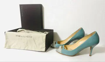 펠리코 펌프스 아넬리 오픈토 천연 가죽 PELLICO