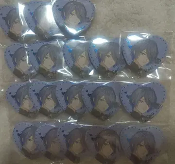 니지산지 코야나기 로우 발렌타인 하트 캔뱃지