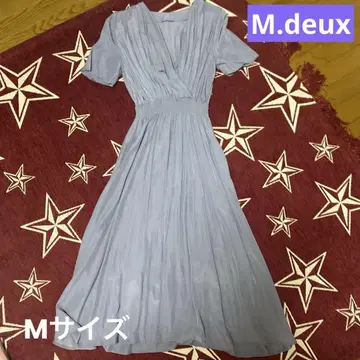 새상품급 M.deux 캐슈크르 여신 원피스