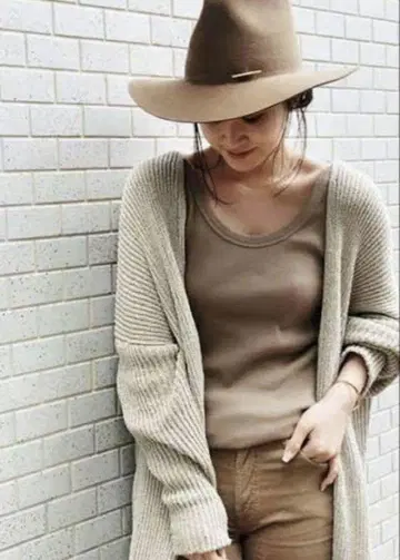 뮤즈 두지엠 클라세 롱 가디건 린넨