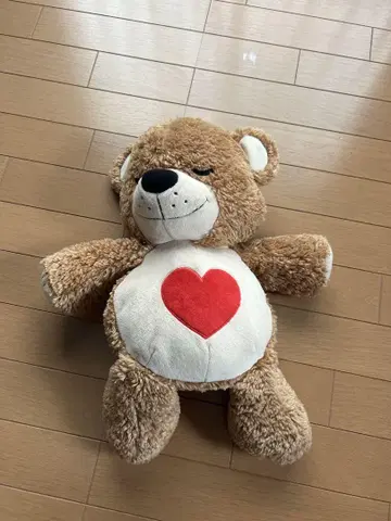 세가 봉제 인형 곰 하트 포함