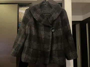 UNTITLED 언타이틀 코트 블랙 사이즈 2