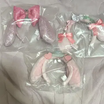 산리오 봉제 인형 머리띠