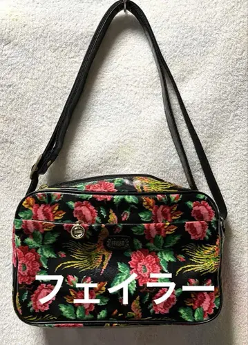 새상품급 FEILER 페이러 꽃무늬 숄더 백