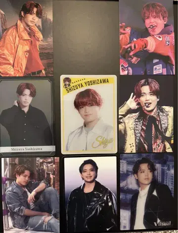 Travis Japan 요시자와 시즈야 트레이딩 카드 8장