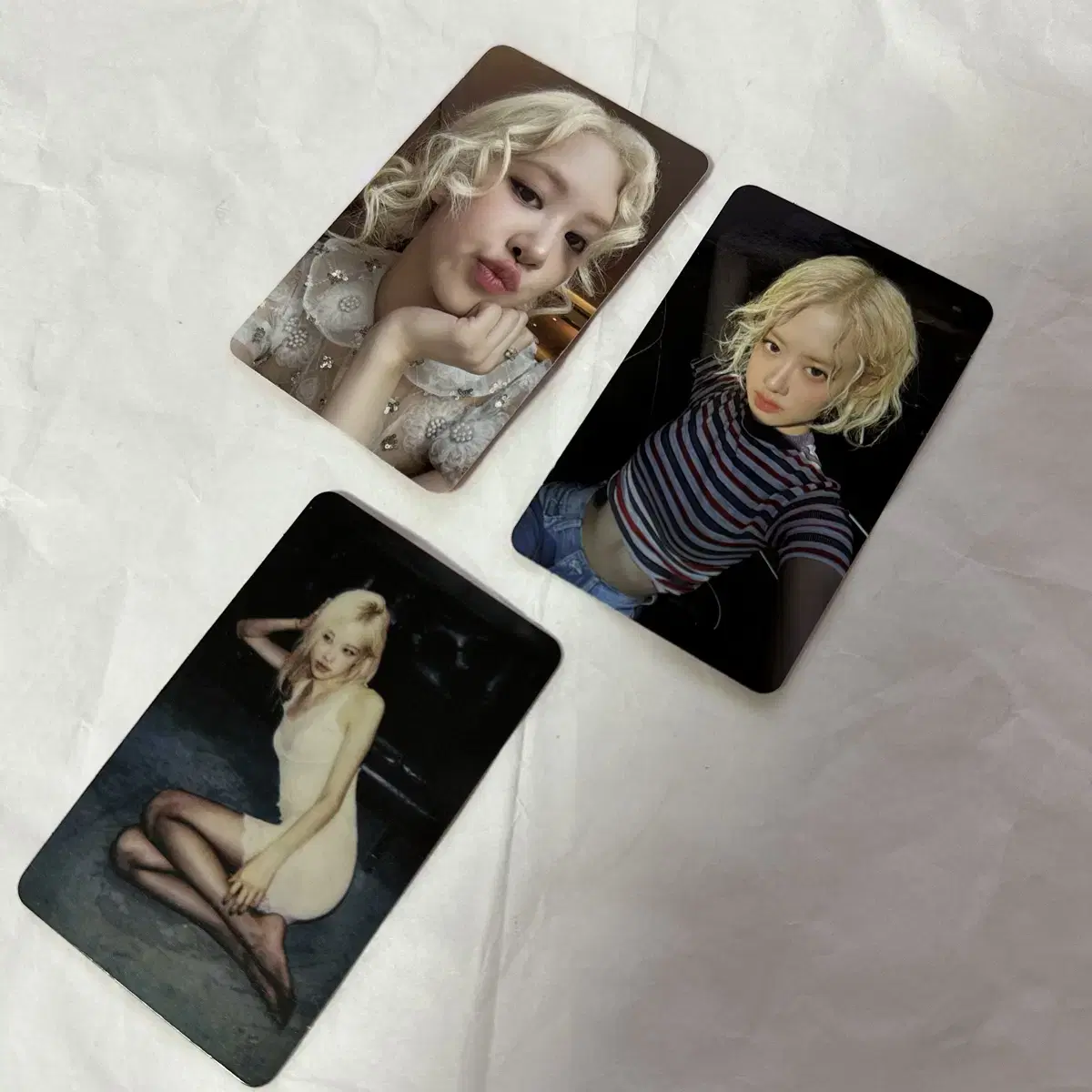 Blackpink Rose poca rosie photocard bulk