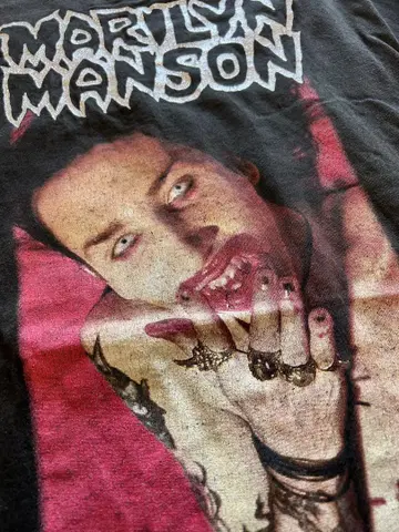 Marilyn Manson 빈티지 티셔츠