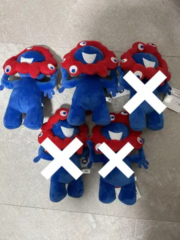 미야쿠미야쿠 봉제 인형 2개