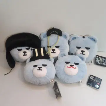 BIGBANG 베어 패스 케이스 파우치 곰 귀여운 봉제 인형