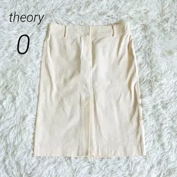 띠어리 theory 타이트 스커트 무릎 기장 스트레치 밑단 슬릿