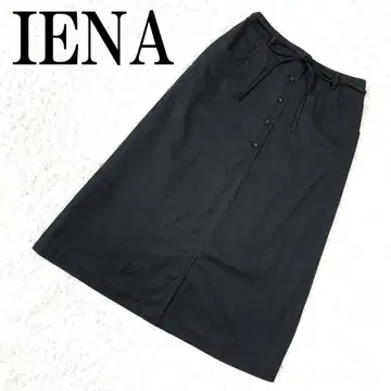 IENA 이에나 사다리꼴 스커트 블랙 36 B602