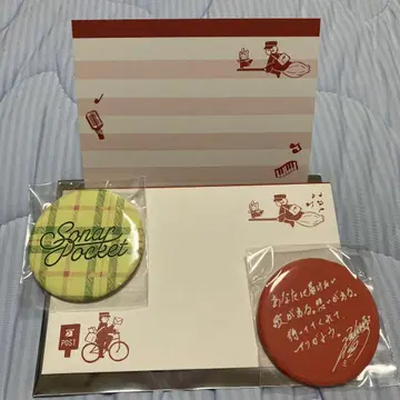 소나포케 소나 포켓 포켓 캡슐 캔뱃지 미니 레터 세트