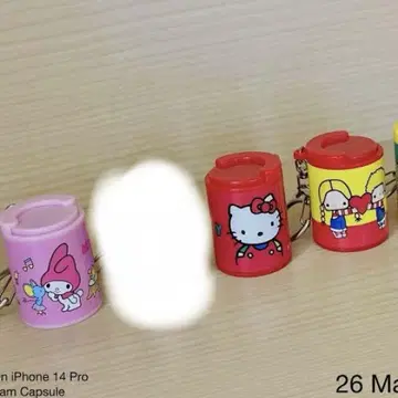 산리오 캐릭터즈 코인 실린더/케이 컴퍼니 키티 마이멜로디