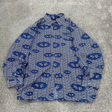 wu wear wu-tang clan 긴팔 셔츠 2XL 패턴 셔츠