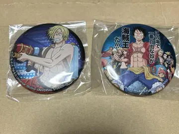 ONE PIECE 원피스 USJ 캔뱃지 상디 루피 외 밀짚모자 일당