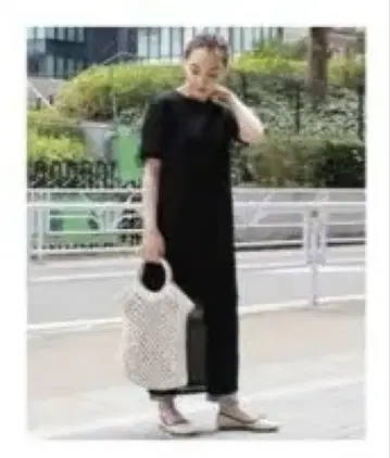 BRANCA 시스루 체크 셔츠 OP 세트