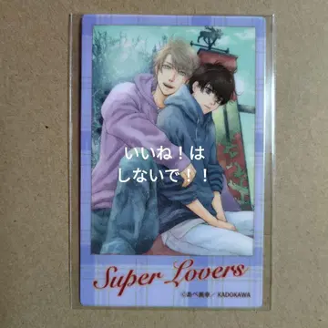 아베 미유키 제비뽑기당 SUPER LOVERS 사진풍 카드 4