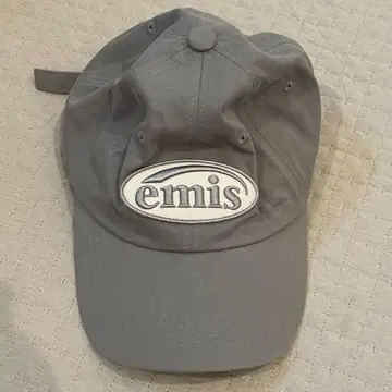 한국 emis 로고 캡 그레이 공식 매장 구매 상품