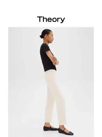 띠어리 theory 새상품 여성 팬츠