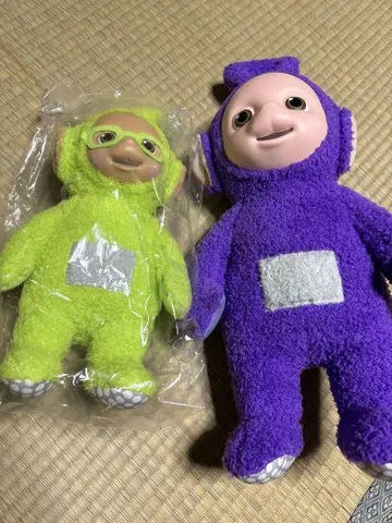 텔레토비즈 봉제 인형 2개 세트 (덤 포함)