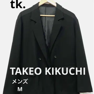 TAKEO KIKUCHI 테일러드 자켓 M 블랙