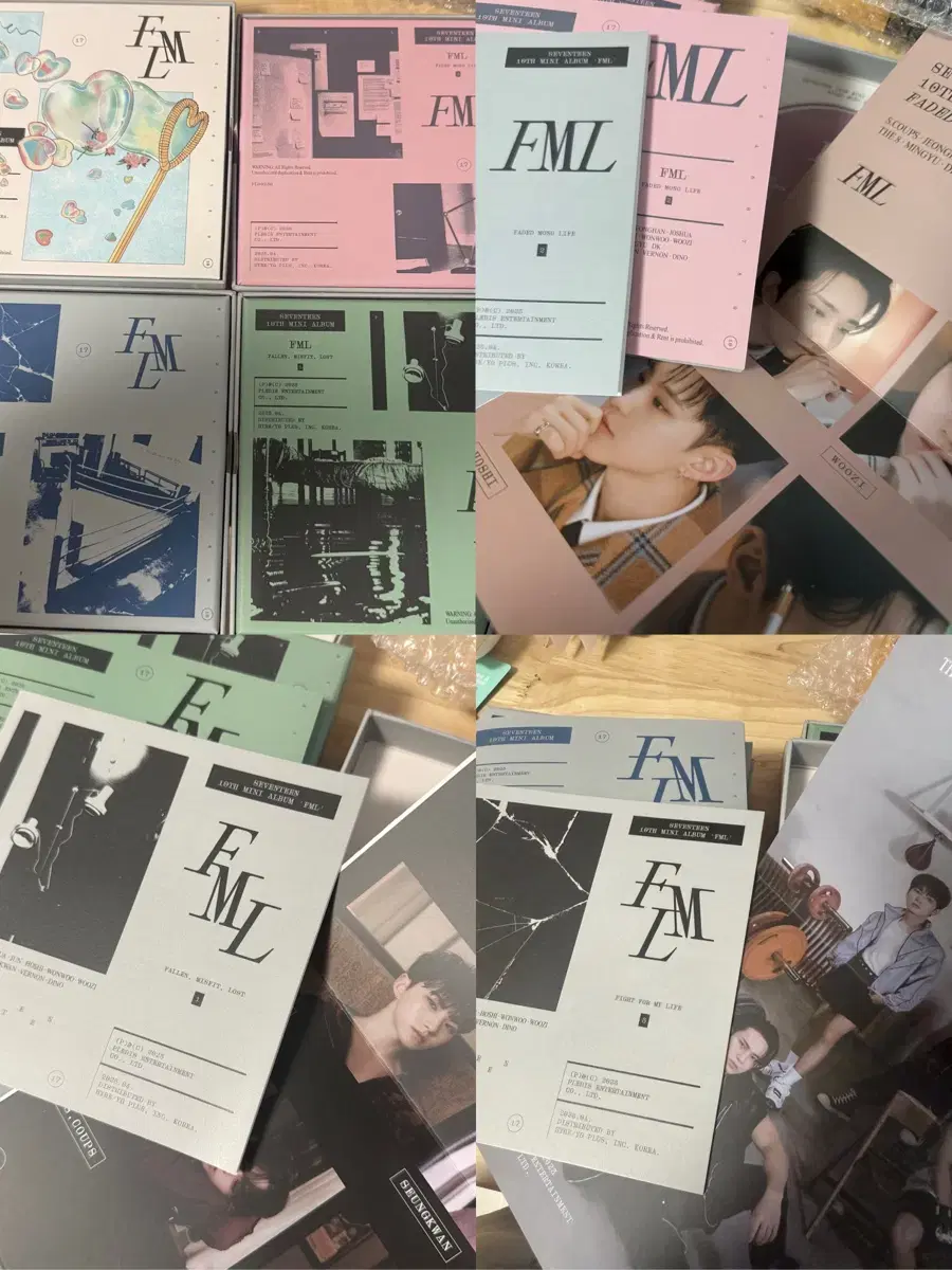 [가격내림]세븐틴 개봉 앨범 양도합니다!