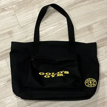 골드짐 토트백 블랙