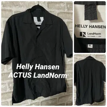 HELLY HANSEN 여성용 L 반팔 셔츠 액터스 랜드 노름 콜라보