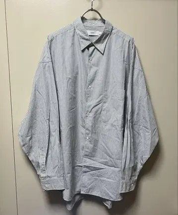 그라프페이퍼 브로드 스트라이프 L/S 오버사이즈