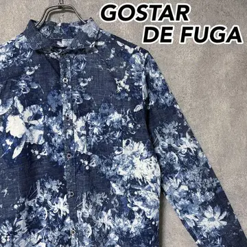 GOSTAR DE FUGA 후가 올 패턴 긴팔 코튼 셔츠 인기 디자인