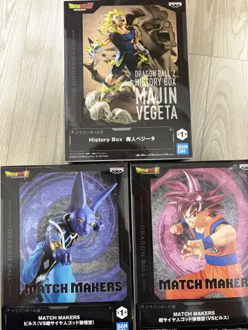 드래곤볼 슈퍼 MATCH MAKERS 갓 손오공, 비루스, 마신 베지터