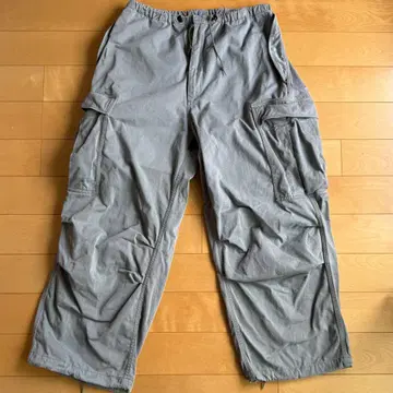 BEAMS PLUS 밀리터리 오버 팬츠 올리브 M