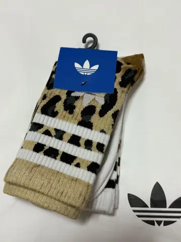 아디다스 오리지널 레오파드 무늬 LEO CREW S 2P