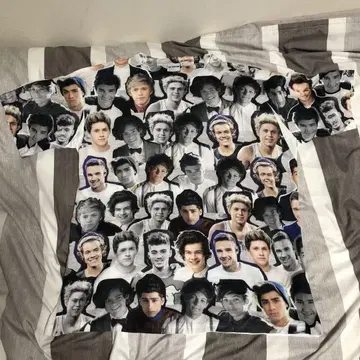 one direction 원 디렉션 올 패턴 티셔츠