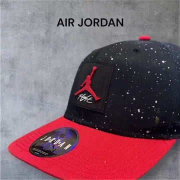 AIR JORDAN 조던 점프맨 캡 블랙 레드
