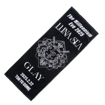 GLAY LUNA SEA 페이스 타월 미레이브 2025