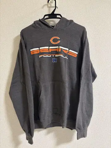 Bears Football 그레이 후드티