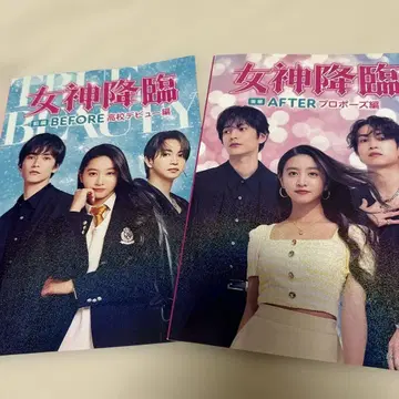 여신의 강림 BEFORE & AFTER 영화 팜플렛 2권 세트
