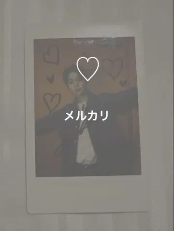 TNX 현수 친필 사인 비공개 폴라로이드 폴라로이드 팬 사인회