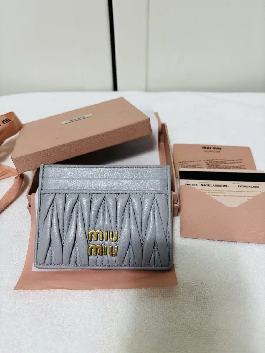 Authentic Miu Miu Card Wallet