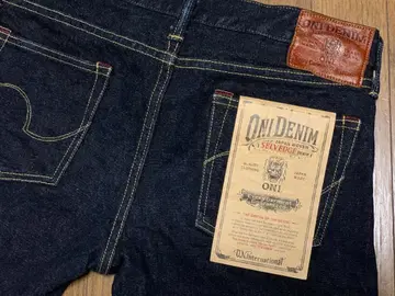 ONI DENIM 무라 실 셀비치 5PK PT 밑단 단절