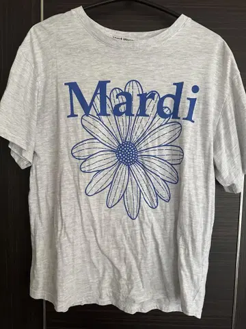 mardi mercredi 블루 티셔츠