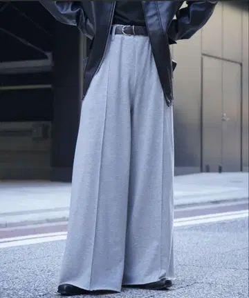 와이드 스트레이트 슬랙스