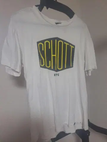 SCHOTT 그래픽 프린트 티셔츠 M