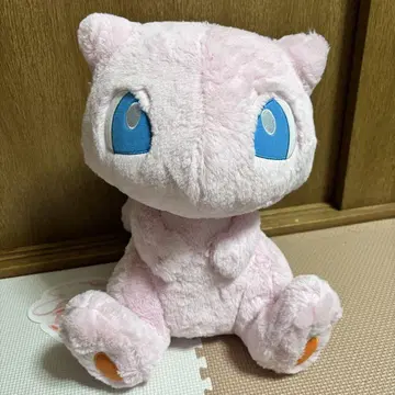 큰 봉제 인형 뮤우 포켓몬 센터 종이 택 포함