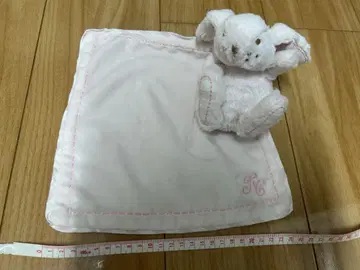 타르티네 쇼콜라 봉제 인형이 달린 손수건