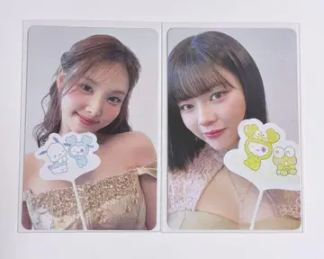 TWICE 산리오 콜라보 혜택 트레이딩 카드 나연 정연