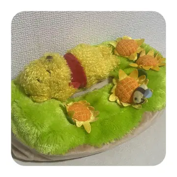 곰돌이 푸 봉제 인형 티슈 박스 커버 케이스